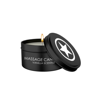Massage Candle - Vanilla Scented - Ouch! by Shots | Toy4Love