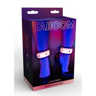 Taboom Glow In the Dark Ankle Cuffs | Toy4Love