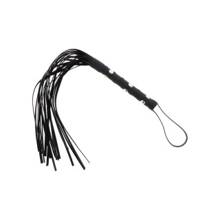 Short Studded Flogger Whip - Hidden Desire | Toy4Love