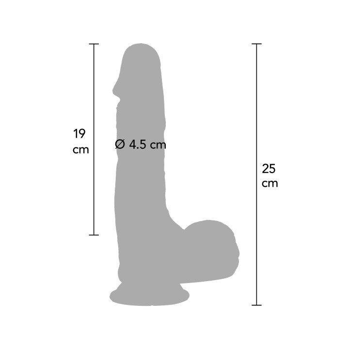 Ultra Realistic Dildo Silicone 23 cm - Hidden Desire | Toy4Love