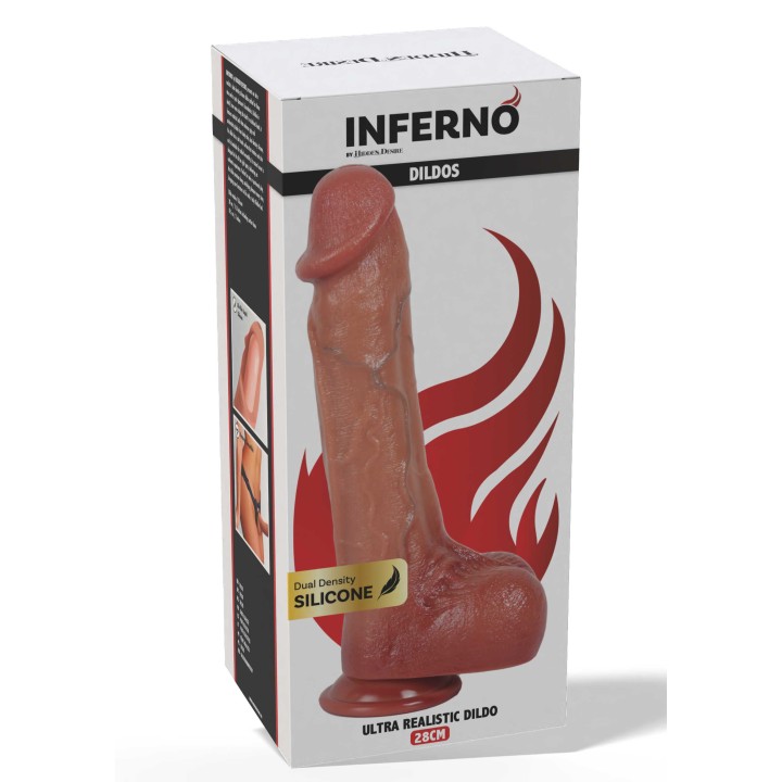 Ultra Realistic Dildo Silicone 28 cm | Toy4Love