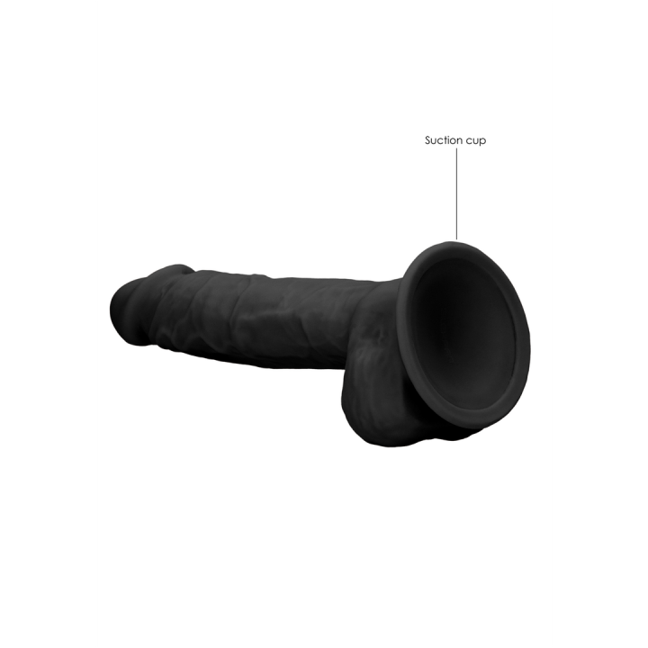 Silicone Dildo with Balls - 9 / 23 cm - Ultra by RealRock | Toy4Love