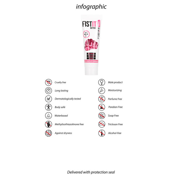 Waterbased Sliding Butter - 0.8 fl oz / 25 ml | Toy4Love