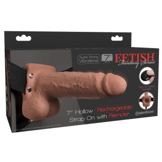 FFS 7 Hollow Strap-On Dark Rem | Toy4Love