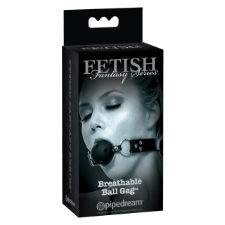 FFSLE Breathable Ball Gag Blac | Toy4Love