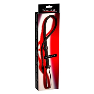 Single Tail Leather Whip - Wild Thing by Zado | Toy4Love