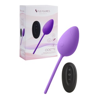 EGG VIBRATOR ODETTE - Candy Violet | Toy4Love