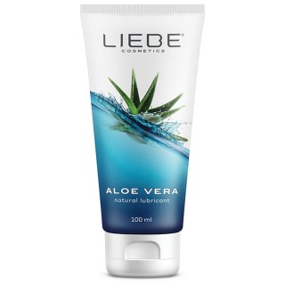LUBRICANT NATURAL WITH ALOE VERA 100ML - Liebe | Toy4Love