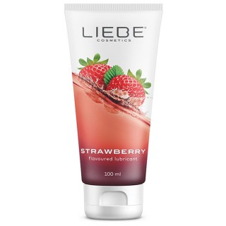 LIEBE LUBRICANT STRAWBERRY 100ML | Toy4Love