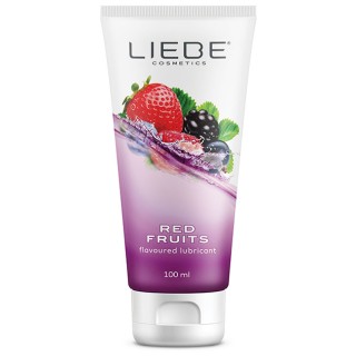 LIEBE LUBRICANT RED FRUITS 100ML | Toy4Love