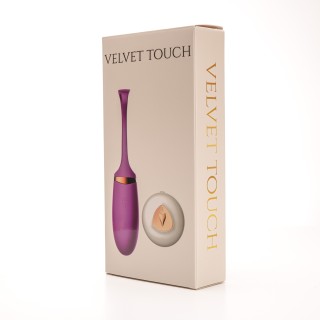 Velvet Touch jajeczko wibrujące sterowane zdalnie ładowanie usb fiolet