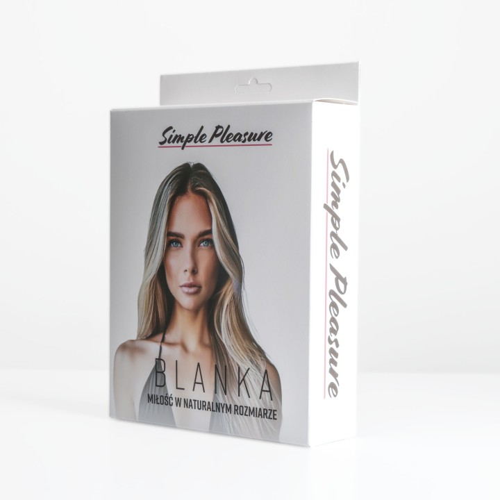 lalka dmuchana damska blanka - Simple Pleasure | Toy4Love