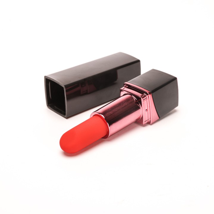 wibrator mini w kształcie szminki ładowany usb czarny - Velvet Touch |