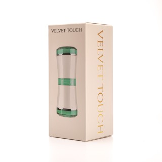 Velvet Touch masturbator dwustronny wagina usta cyberskóra biały | Toy