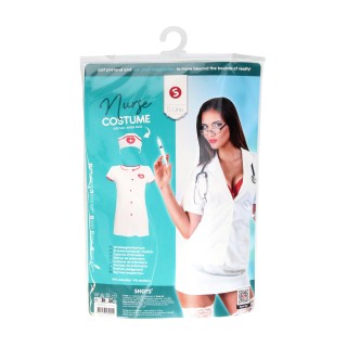 Nurse Costume - S/M - White - S-Line by Shots | Toy4Love