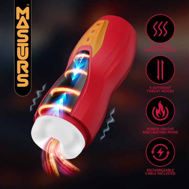 Solara - Fire Sorceress - Multi Function Masturbator | Masturs