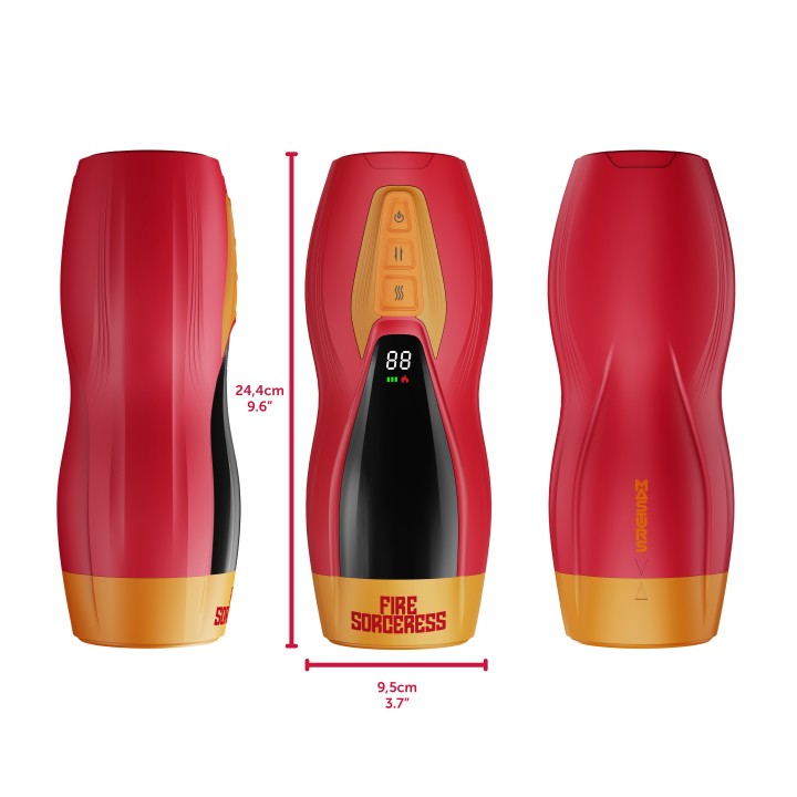 Solara - Fire Sorceress - Multi Function Masturbator | Masturs