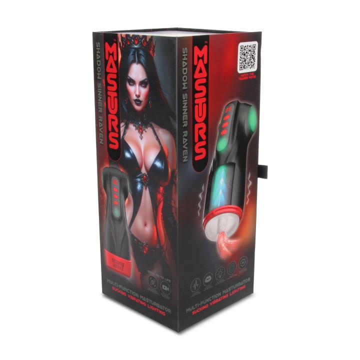 Raven - Shadow Sinner - Multi Function Masturbator | Masturs