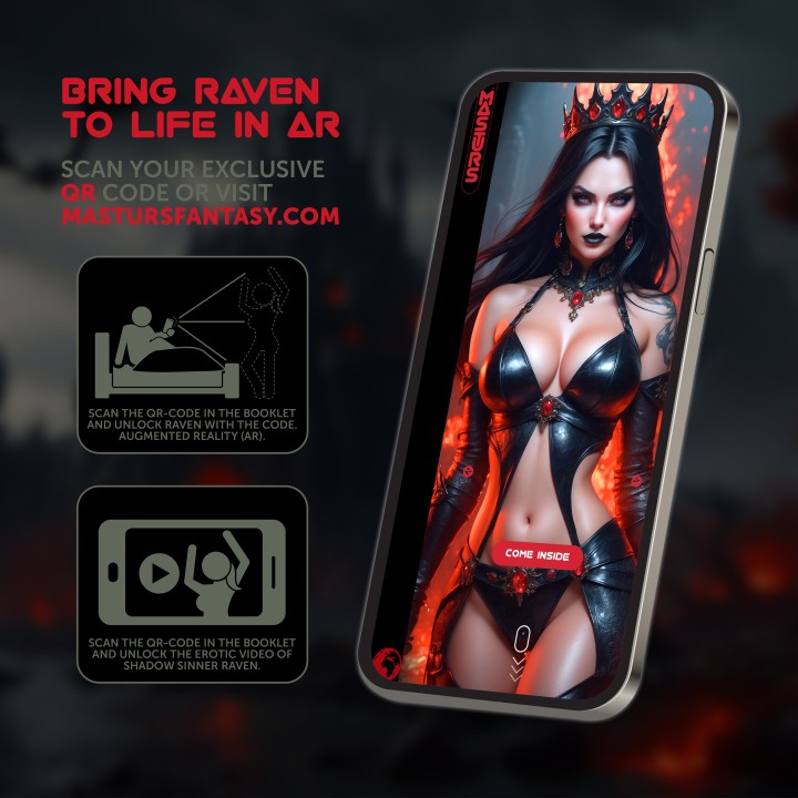 Raven - Shadow Sinner - Multi Function Masturbator | Masturs