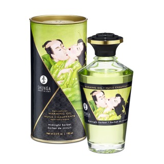 Shunga warming oil midnight sorbet | Toy4Love