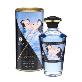 Shunga warming oil coconut thrills | Toy4Love