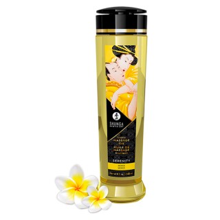 Shunga massage oil serenity monoi | Toy4Love