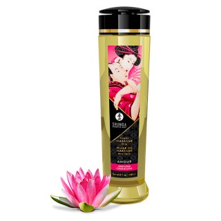 Shunga massage oil amour sweet lotus | Toy4Love