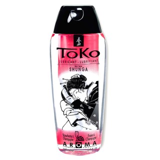 Shunga lubricant toko aroma strawberry sparkling wine | Toy4Love