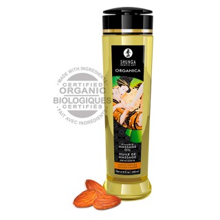 Shunga massage oil organica almond sweetness | Toy4Love