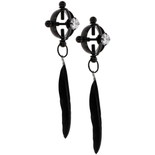 Velvet Feather Clamps | Toy4Love