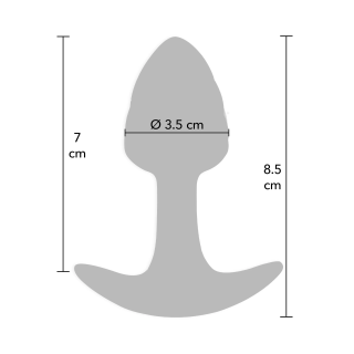 Crystal Butt Plug Small | Toy4Love