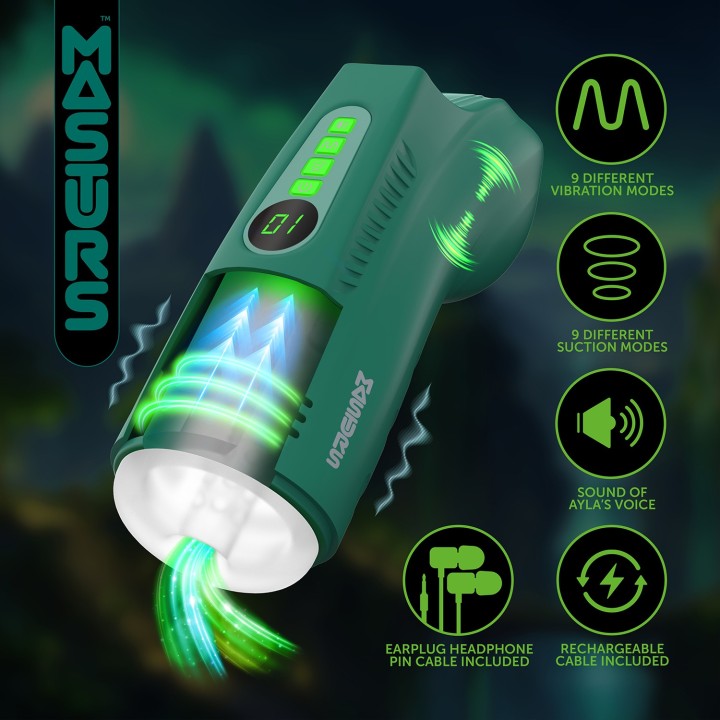 Ayla - Forest Warrior - Multi Function Masturbator | Masturs