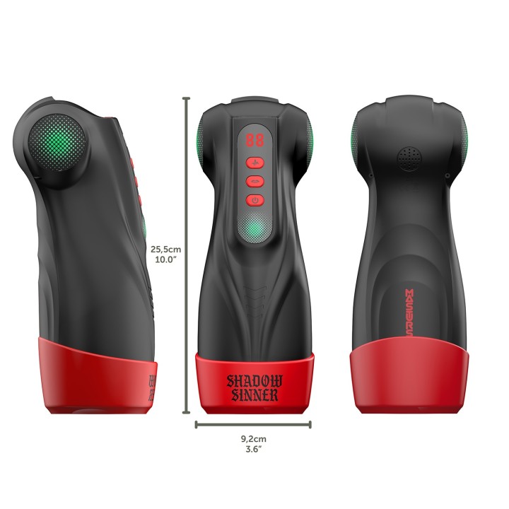 Raven - Shadow Sinner - Multi Function Masturbator | Masturs