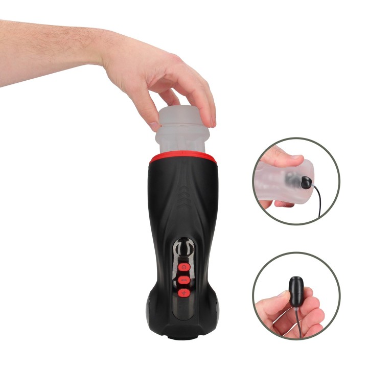 Raven - Shadow Sinner - Multi Function Masturbator | Masturs