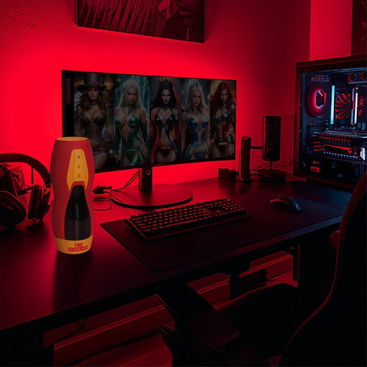 Solara - Fire Sorceress - Multi Function Masturbator | Masturs