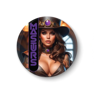 Misty - Steam Mistress - Button - Masturs by Shots | Toy4Love