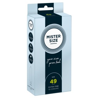 49mm pack of 10 - Mister Size | Toy4Love