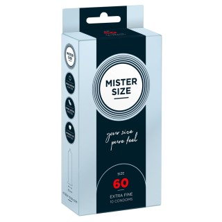 60mm pack of 10 - Mister Size | Toy4Love