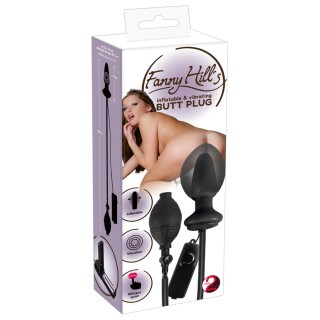 Fanny Hill´s Butt Plug black | Toy4Love