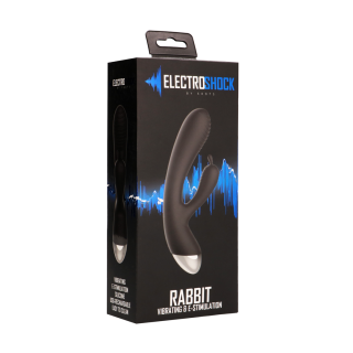 E-Stimulation Rabbit Vibrator - ElectroShock by Shots | Toy4Love