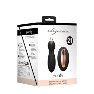 Purity - Dual Vibrating Toy - Elegance by Shots | Toy4Love