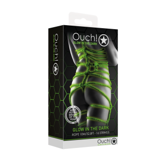 Rope - Glow in the Dark - 32.8 ft / 10 m - Ouch! by Shots | Toy4Love