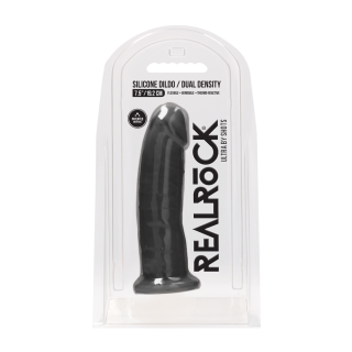 Silicone Dildo without Balls - 8 / 20 cm - RealRock by Shots | Toy4Lov